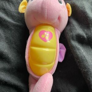 Working Fisher-Price Glow Seahorse Baby Sleep Sound Machine & Soother for Babies